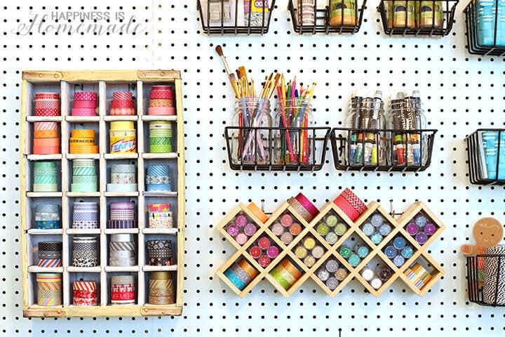 A bunch of items that are on display