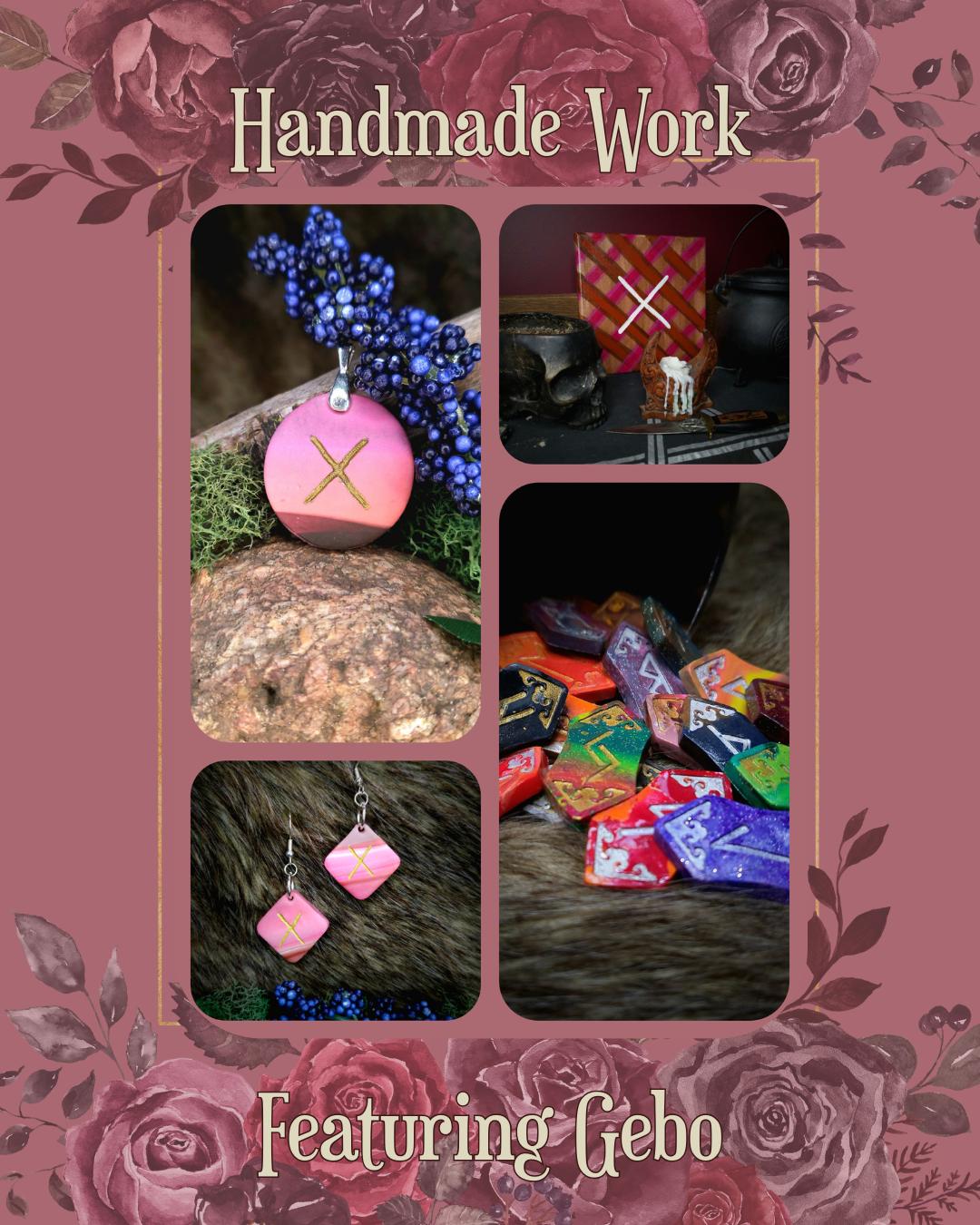 handmade work featuring gebo