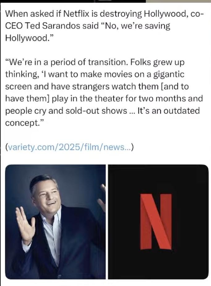 Netflix Owner said-