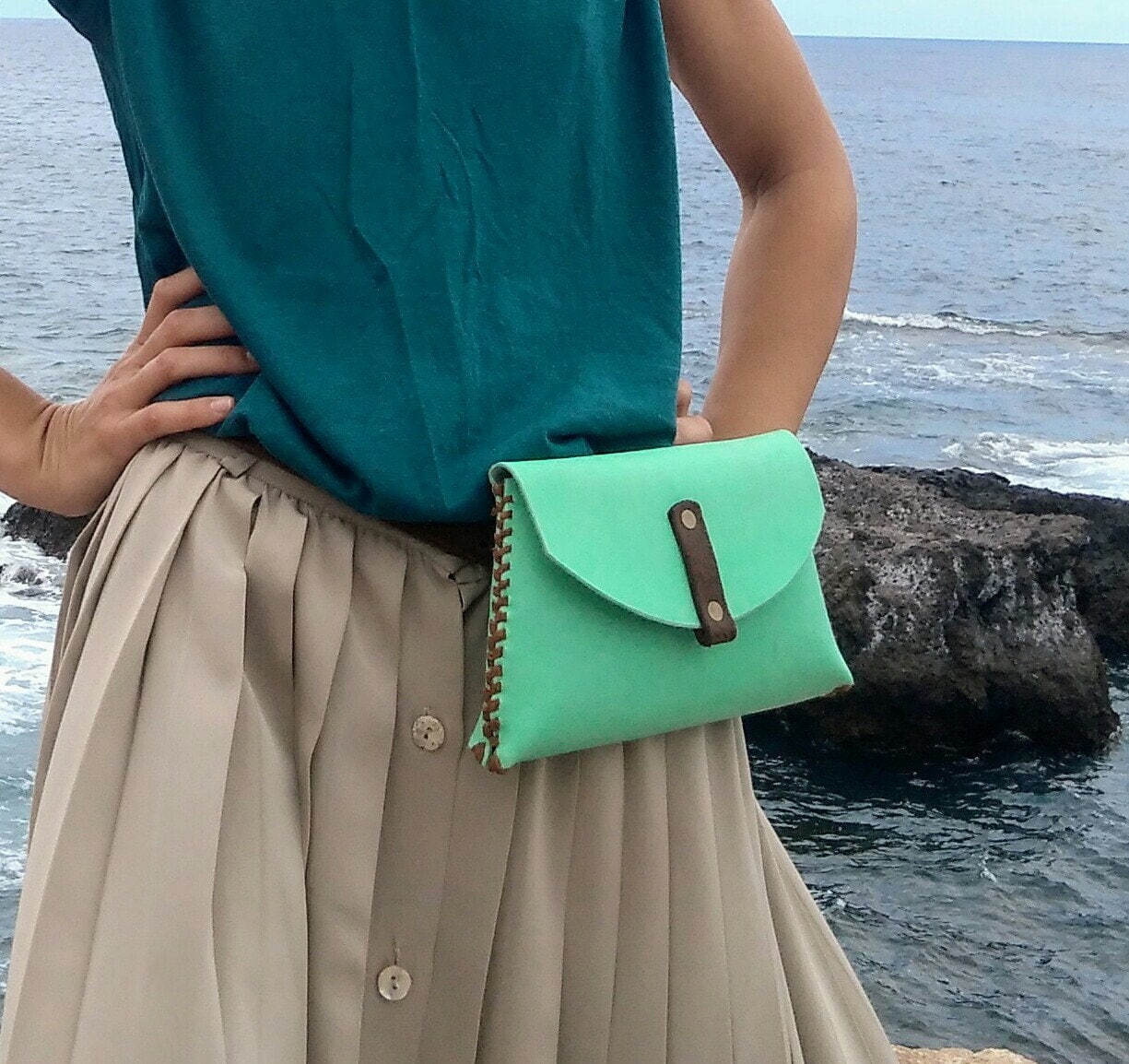 Leather Belt Bag*Fanny Pack*Leather Waist Bag*Festival Bag*Fanny Bag*Travel Bag*Small Bag*Women Bag*Women Leather Bag*Fashion Bag*Bum Bag