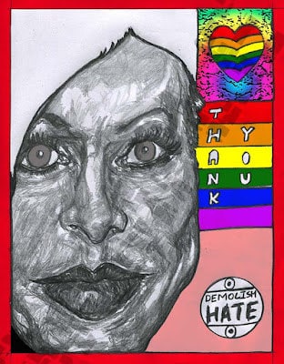 GAY SUPERHEROES-Alexis Arquette-July 14, 2015