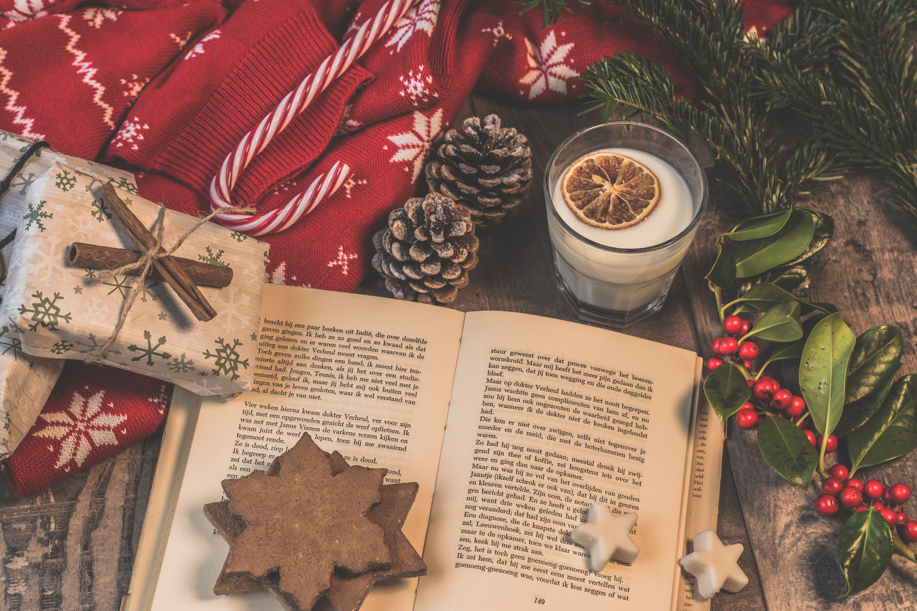 Photo by Ylanite Koppens: https://www.pexels.com/photo/glass-of-milk-near-open-book-1883378/