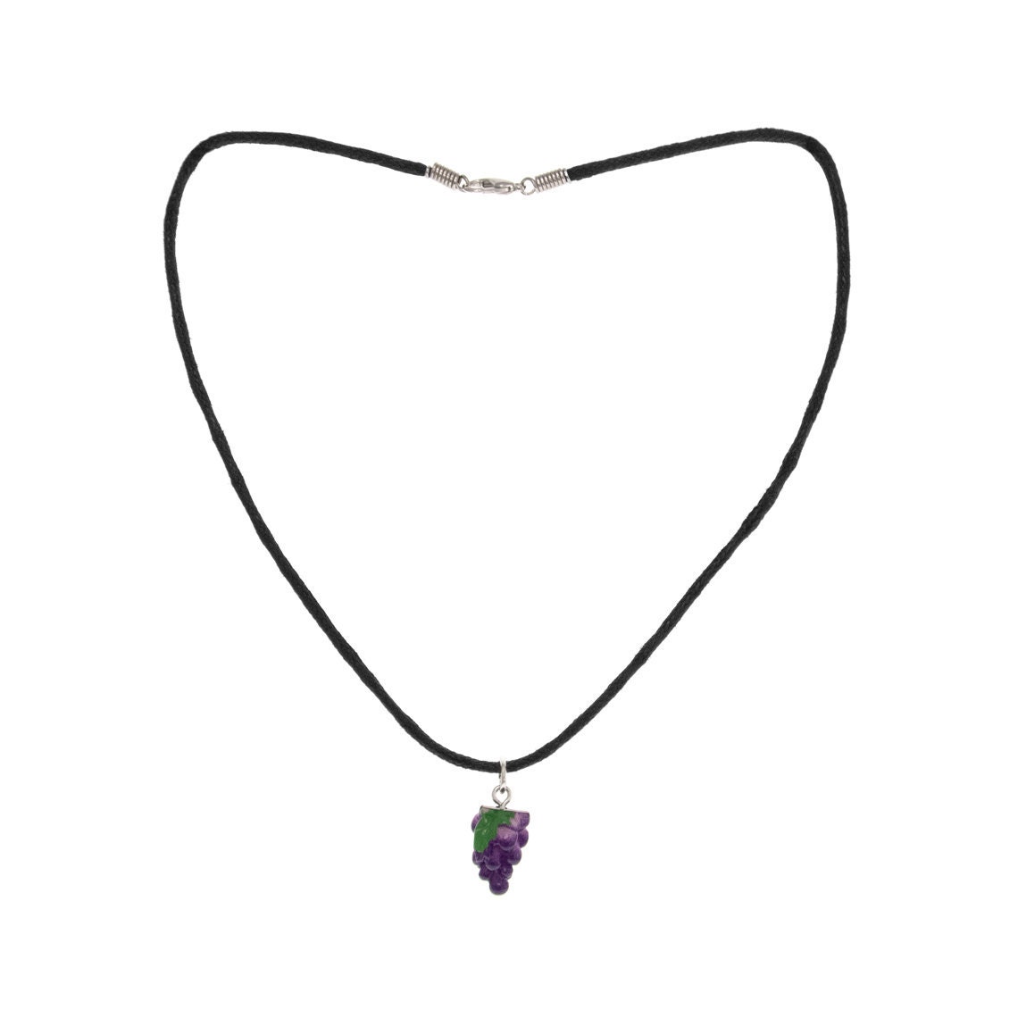 Fruit and Vegetable Jewellery Purple Grape Necklace