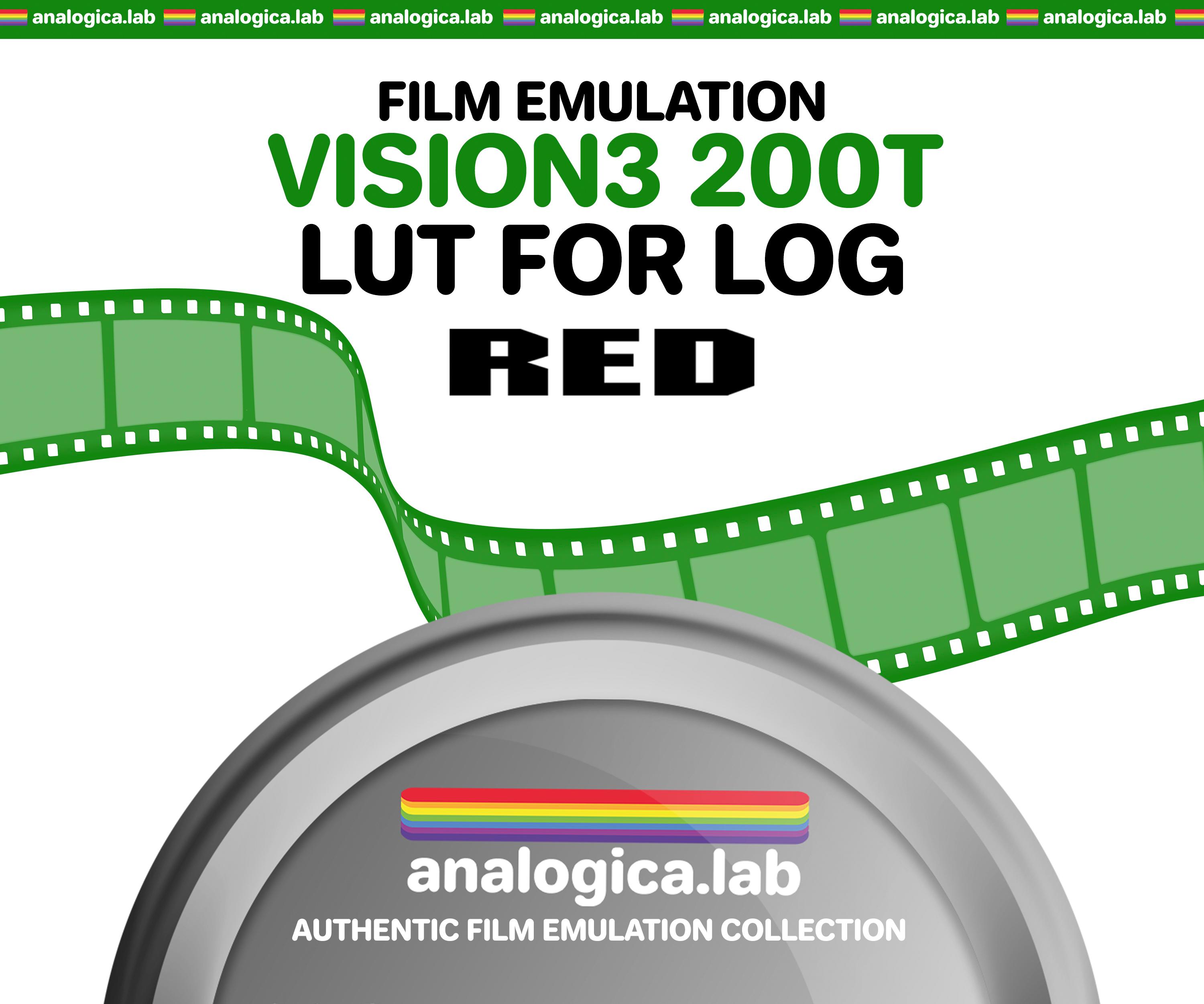 VISION3 200T KODAK LUT FOR LOG RED NIKON ZR