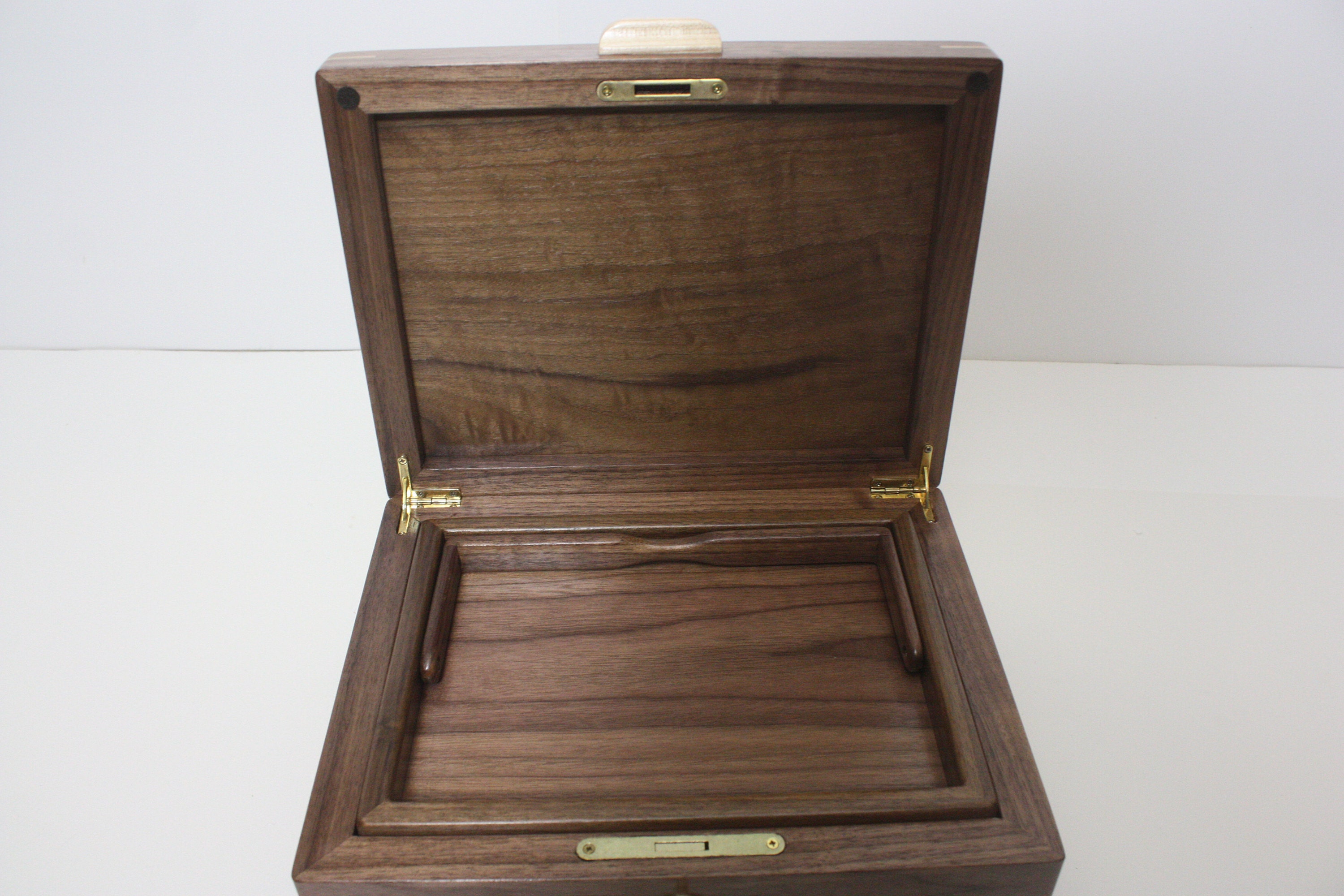 Walnut Box with lift out tray
