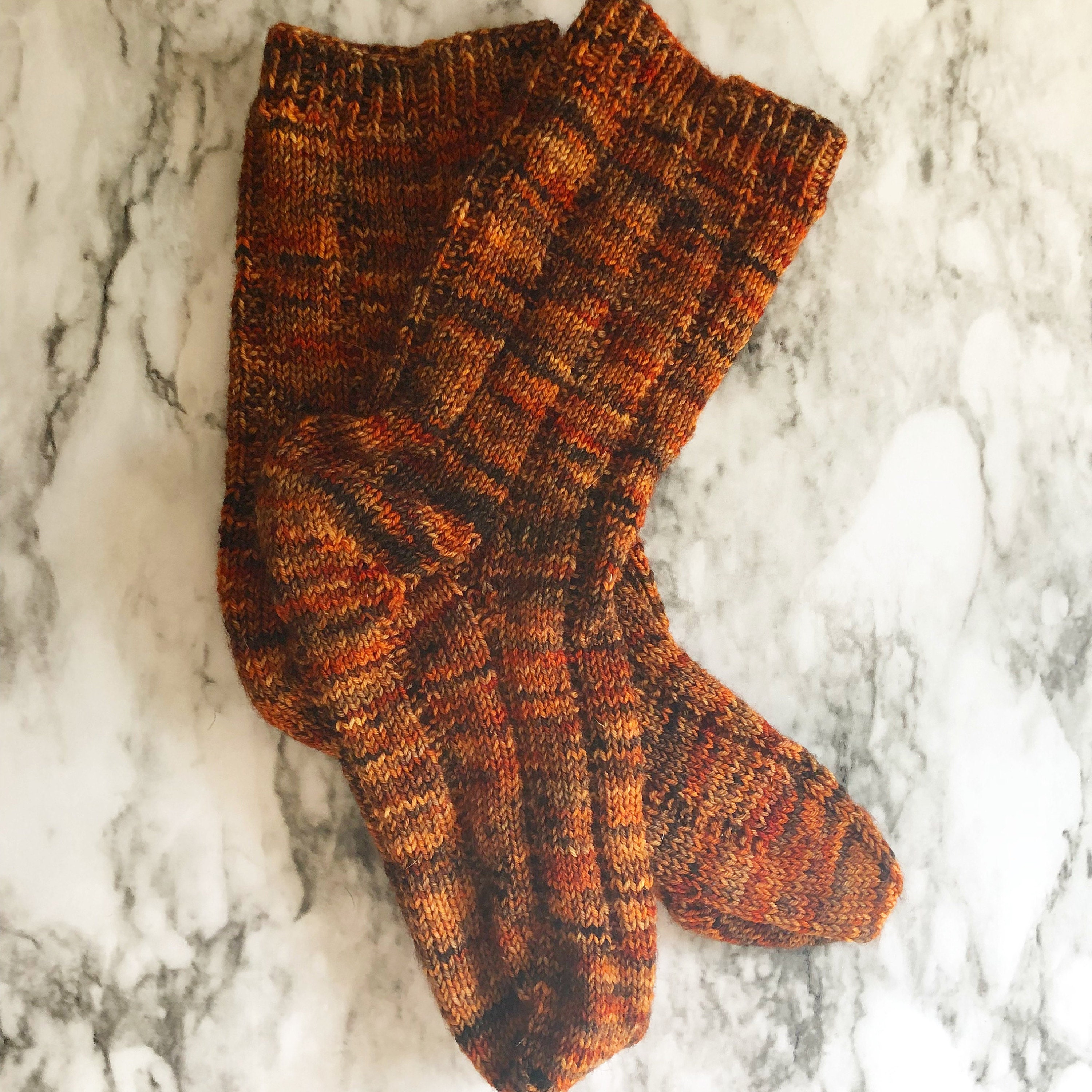 Knitted socks