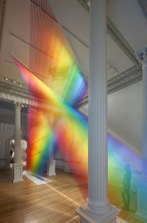© Gabriel Dawe, Plexus A1, Smithsonian American Art Museums Renwick Gallery, 2015