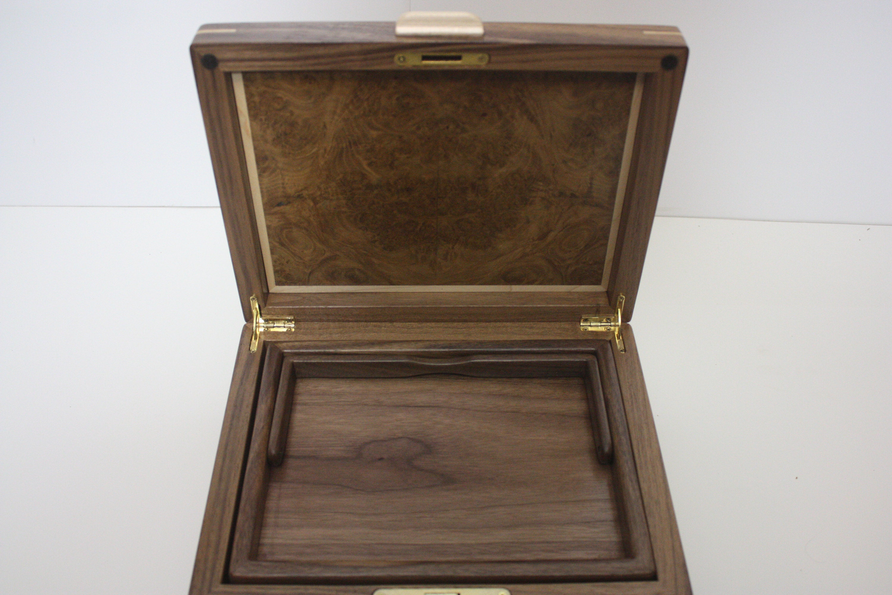 Handmade Locking Wood Box