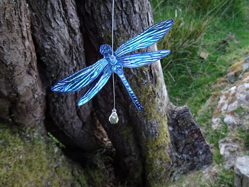 Northern Lights Dragonfly Suncatcher