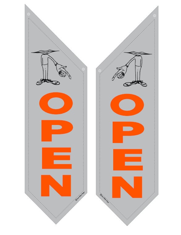 Fabulous way to say OPEN