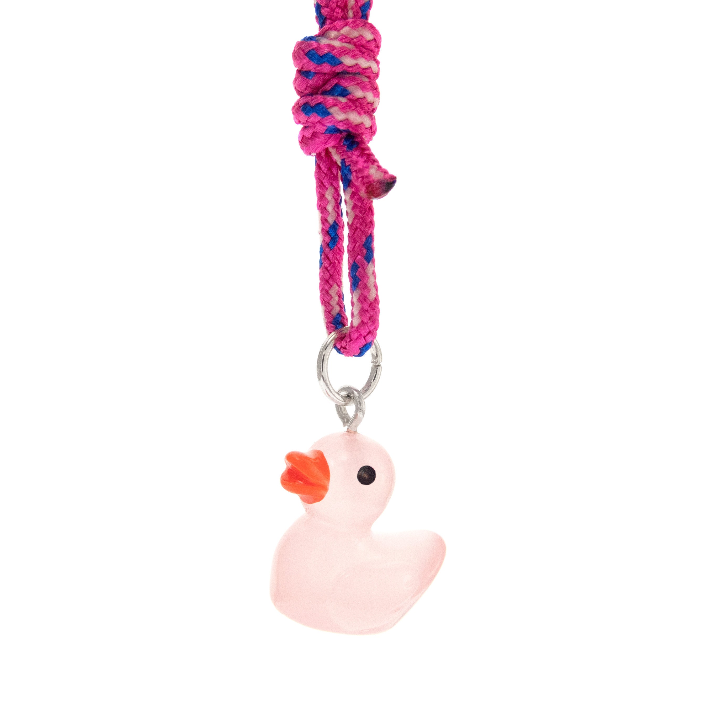 Rubber Duck Keychain Pink