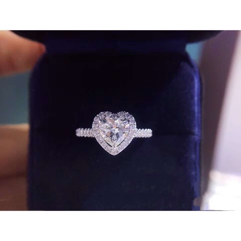 Diamond Heart Rings