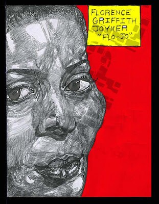 IMMORTAL Collection#22-Florence Griffith-Joyner Flo-Jo -Oct. 22, 2015