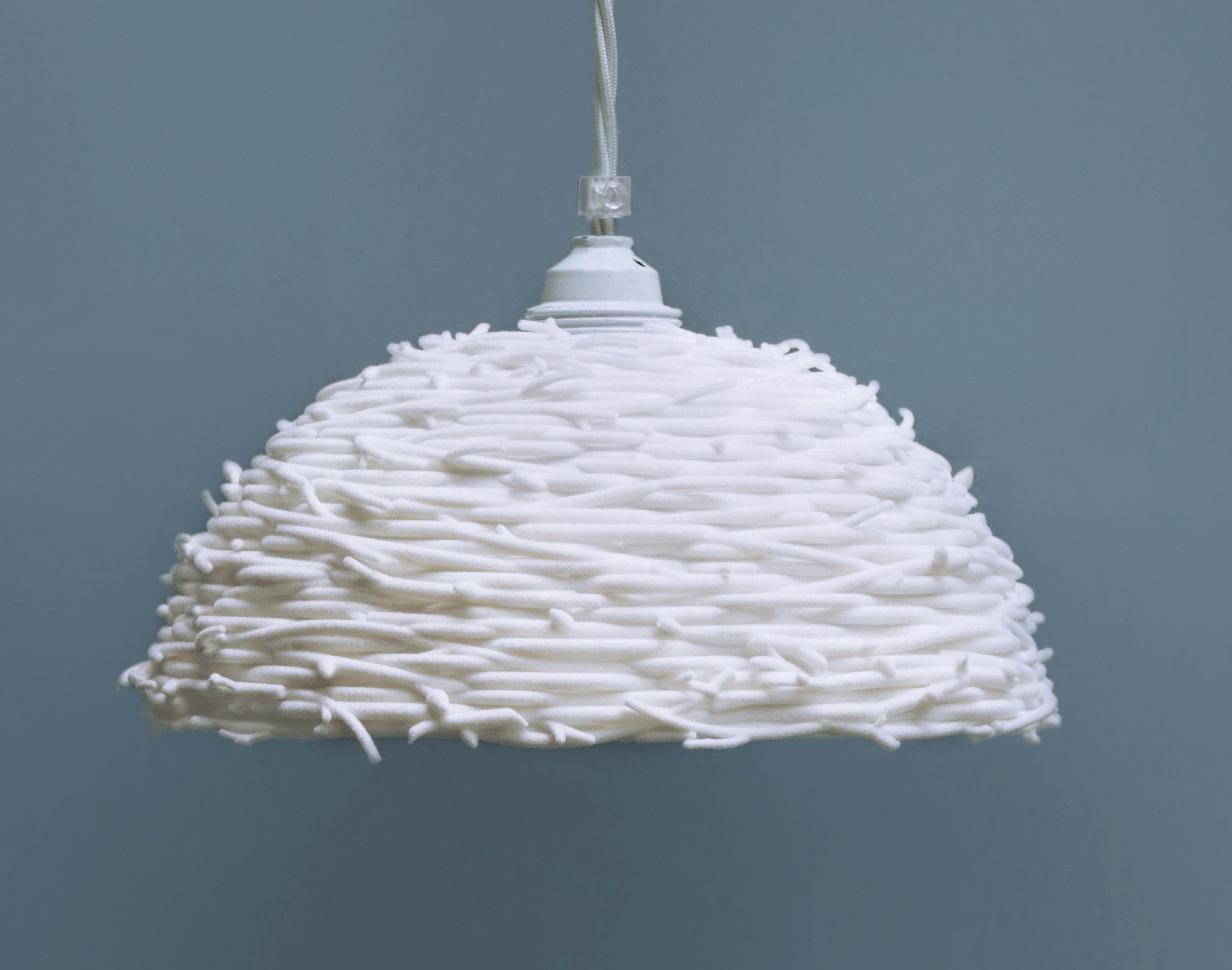 3D printed Nest lampshade