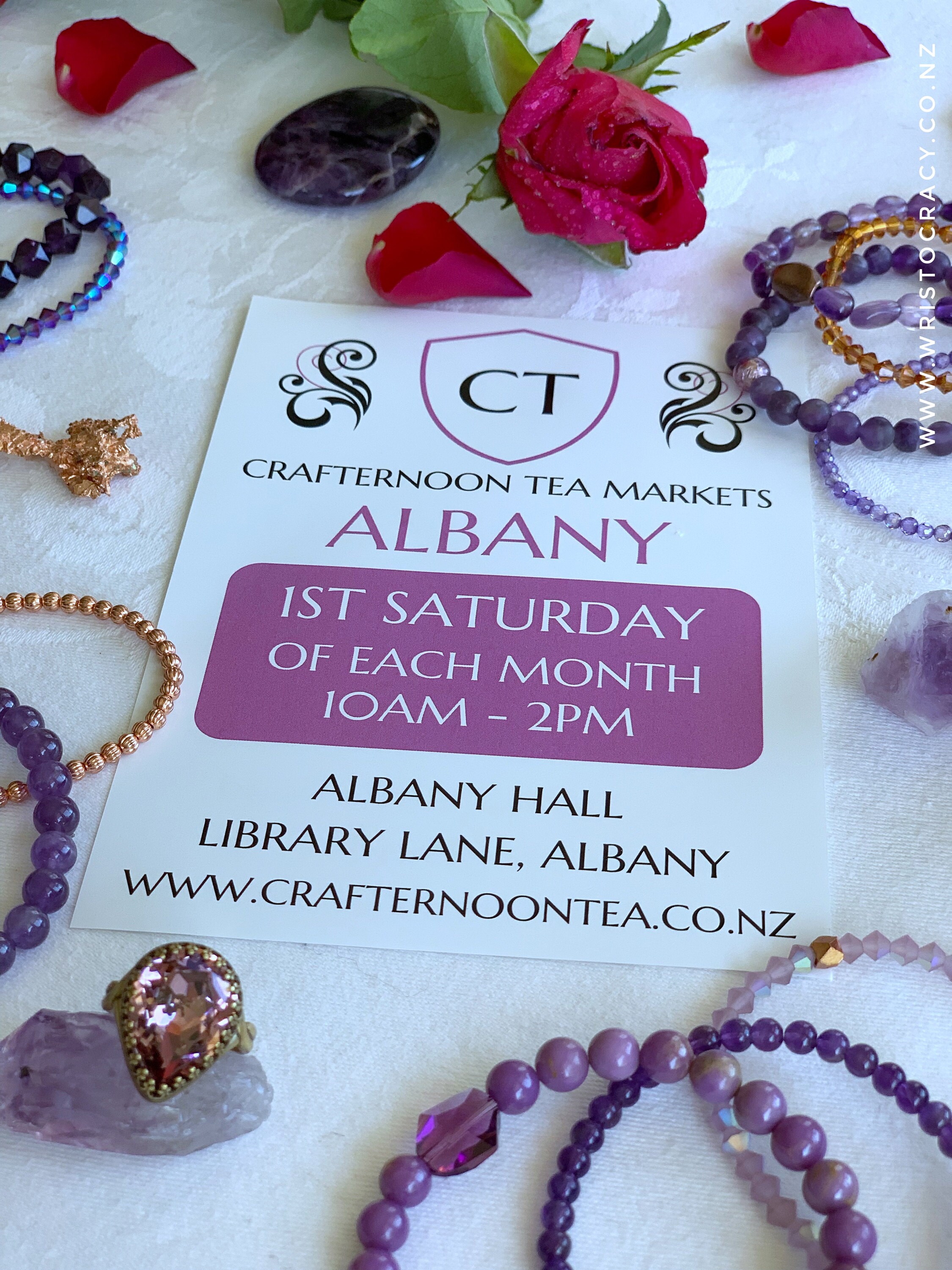 Don’t forget to come along to @crafternoontea tomorrow, to get first pick of all my new Amethyst! Pictured, is the last of my 3 Amethyst sets - a very delicate star cut Lilac Amethyst worn with some beautiful Swarovski Crystal and another darker shade of star cut Amethyst. This set has such a light and airy feel and I think the other two singles really highlight that look so well! I have very LIMITED NUMBERS so don’t miss out! I’ve included a small sampling of the wares of some of the other clever makers, designers and artisans so you can get a small idea of who is coming - but there are plenty more wonderful items to discover. @krakencrumpets will be there with there scrumptious crumpets and toasty hot coffee and @laurencollinssinger performing live, providing a wonderful atmosphere. Put it in your diary now and tell some of your friends and workmates about it - share the news! I hope to see you tomorrow! Happy Friday all!