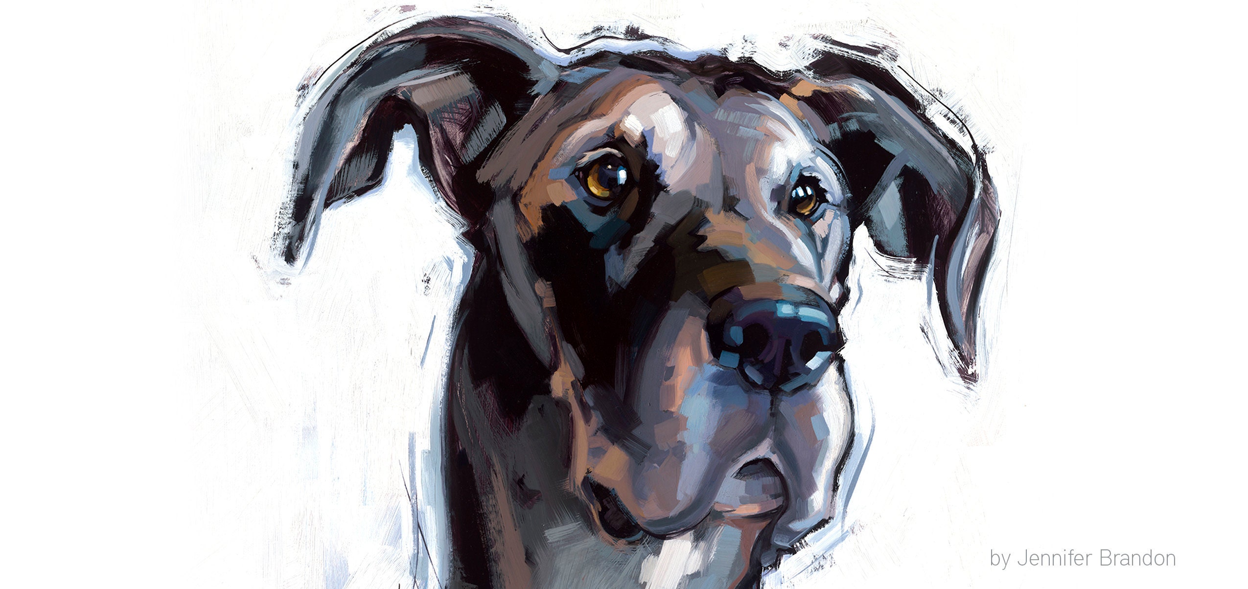 Custom Painting for BISSELL of Great Dane Rescue