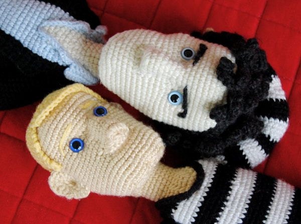 Benedict Cumberbatch and Martin Freeman