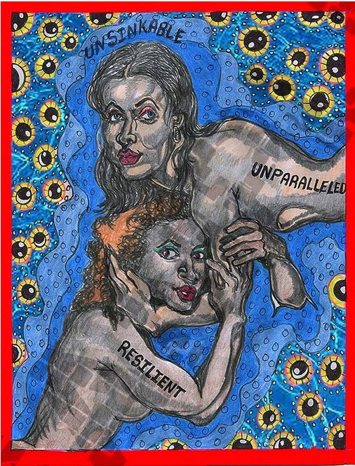 Homage to 1985s _Sisters Are Doing It For Themselves_ by Aretha Franklin & Annie Lennox-Eurythmics-Jan. 22,23, 2017