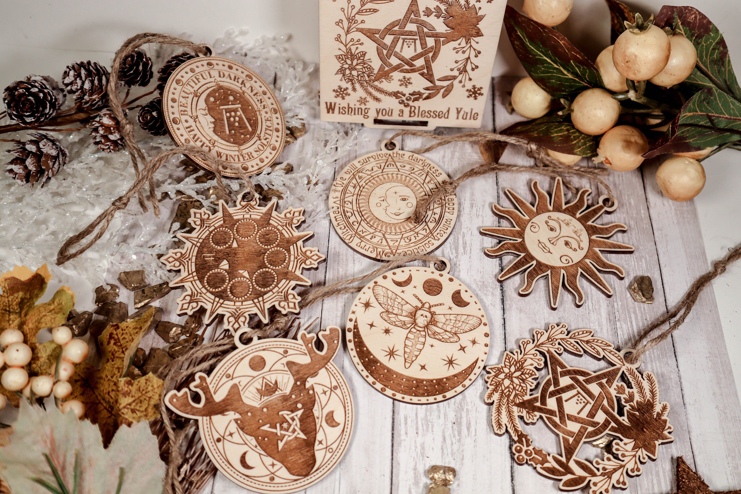 Witchcraft Ornament Set