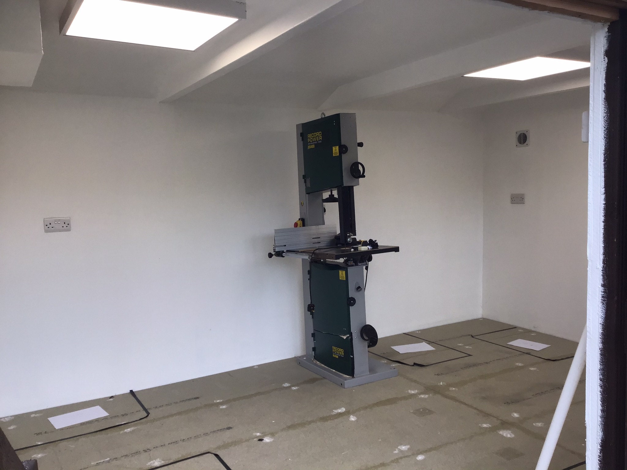 Gorlech workshop refit