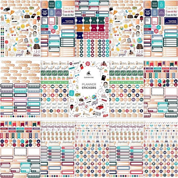 Clever Fox Planner Stickers