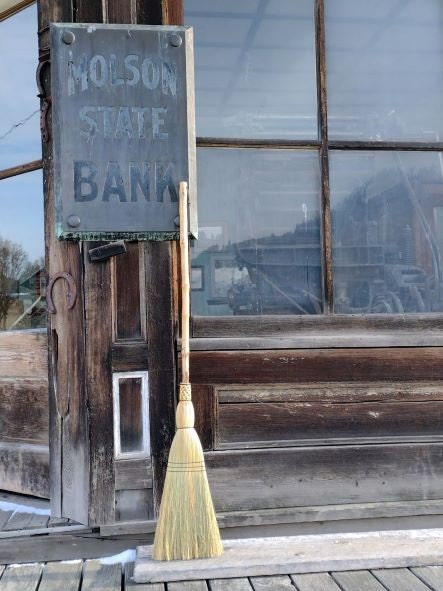 ghost town boardwalk broom