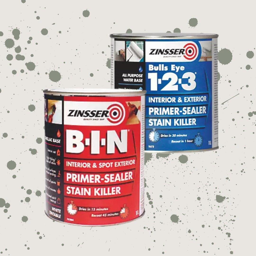 Primers for painting furniture and preventing bleed through