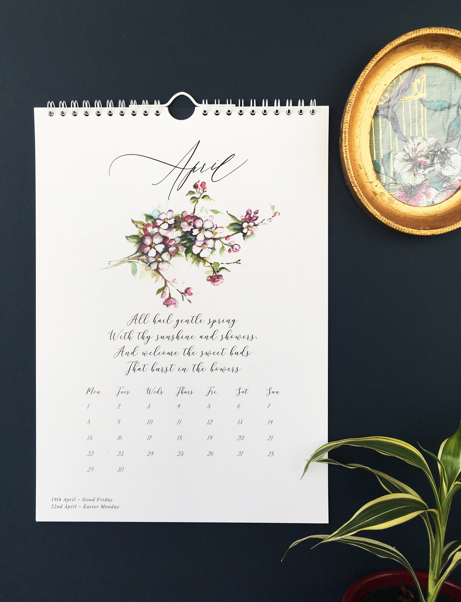 calendar 2019 by moon and tide