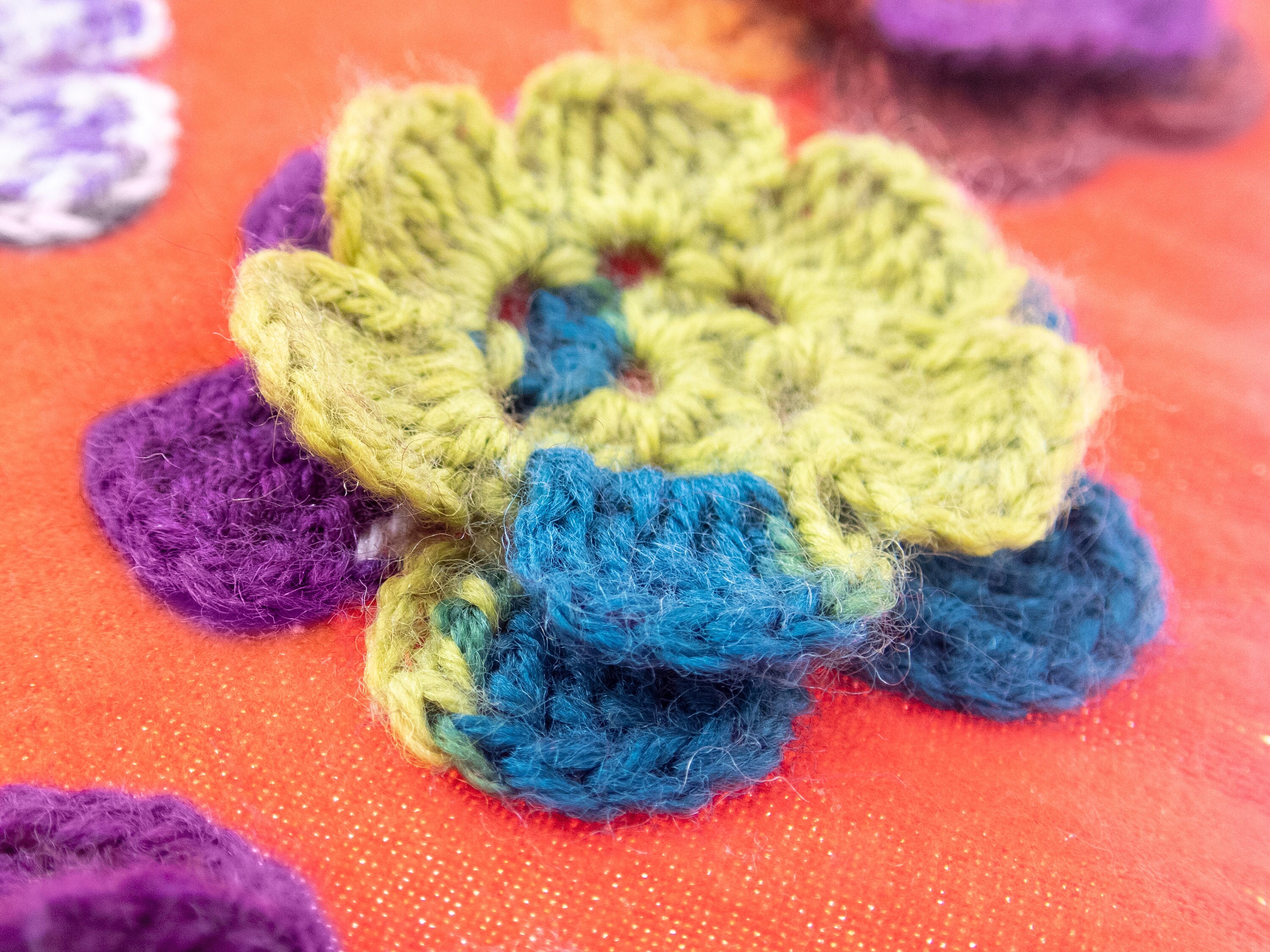Scarf Women Knitted, Handmade