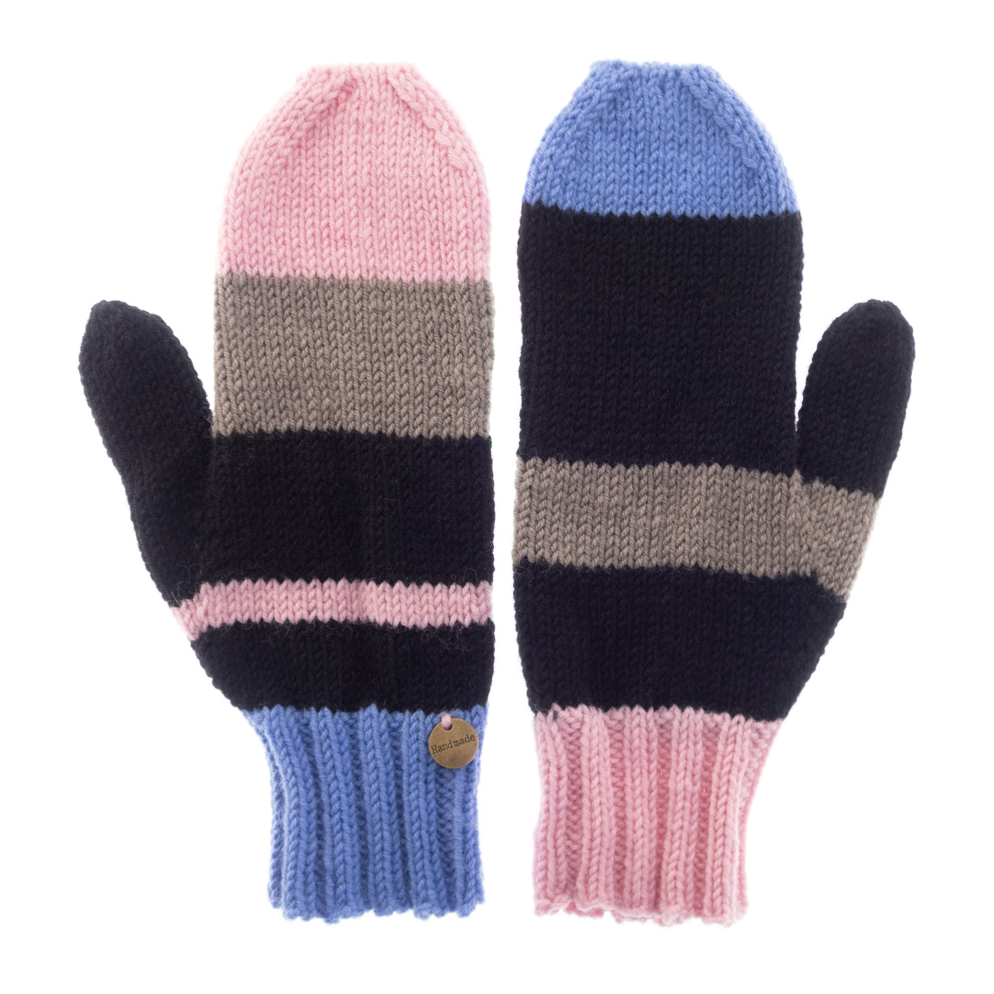 knitted mittens gloves for women