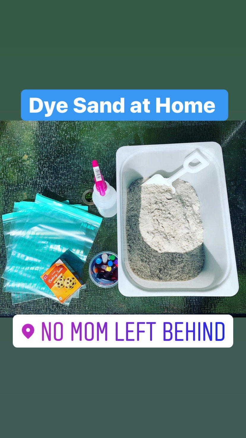 Dye Sand at Home