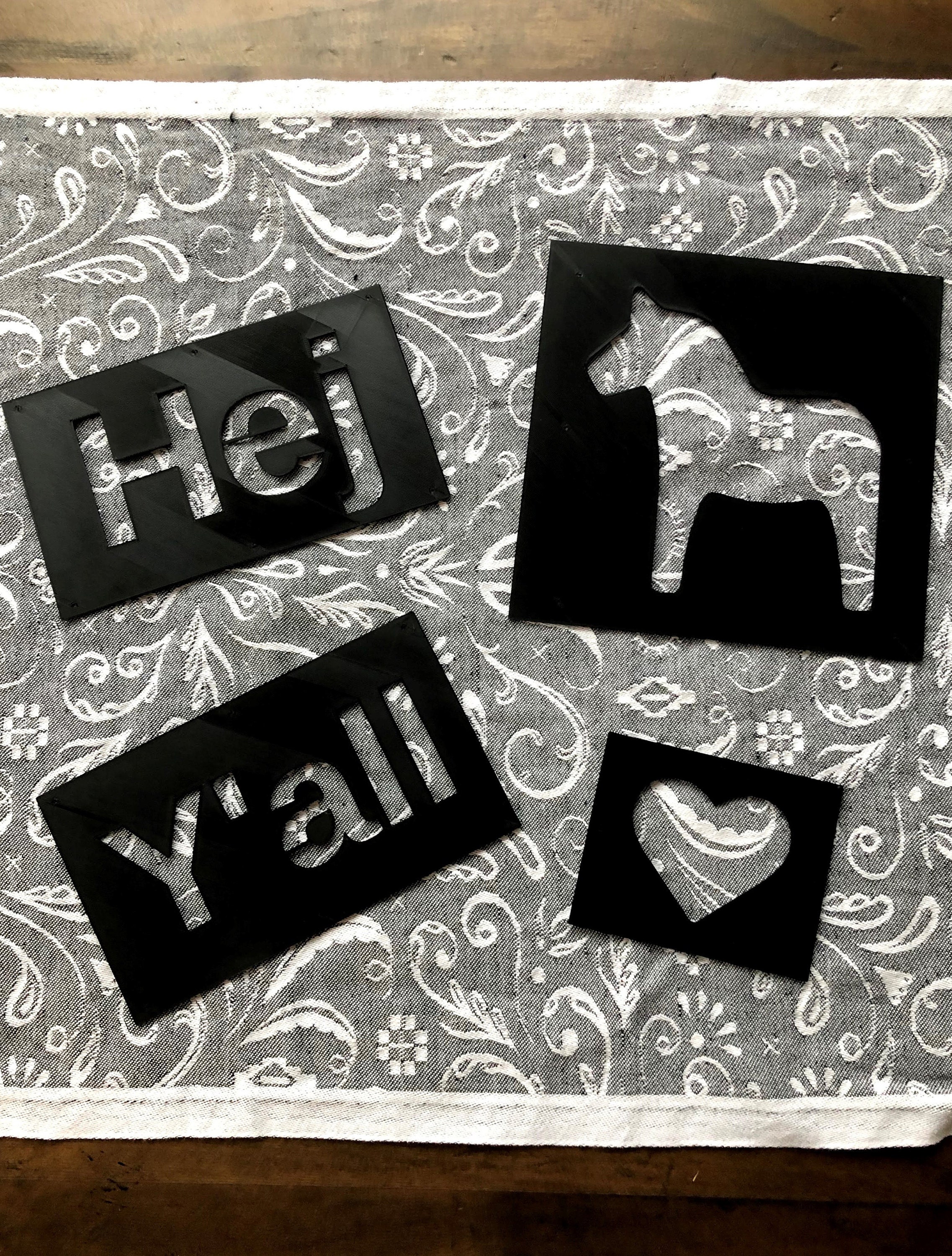 3D printed stencils