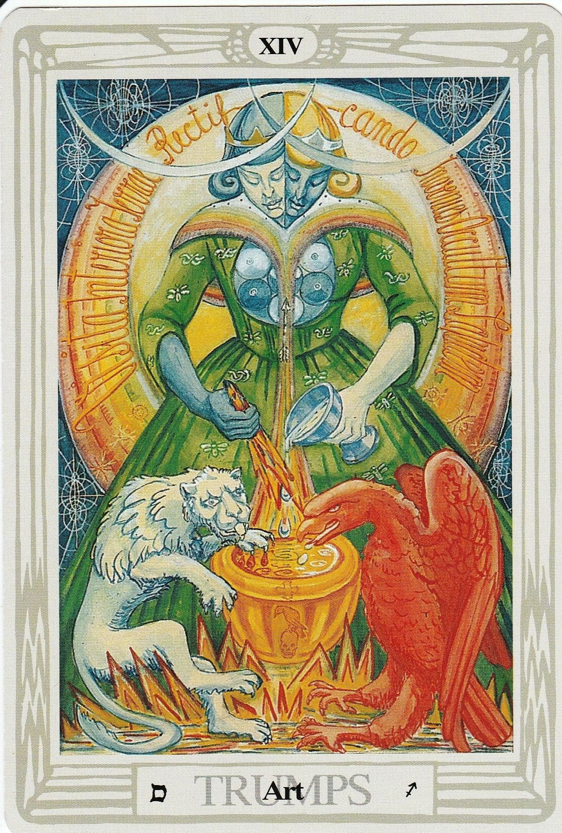 Art card fromthe Thoth deck