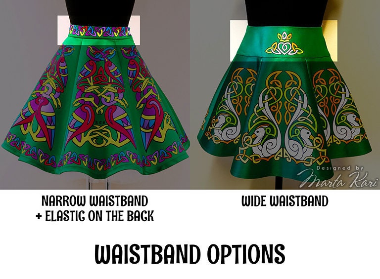 Waistband width options