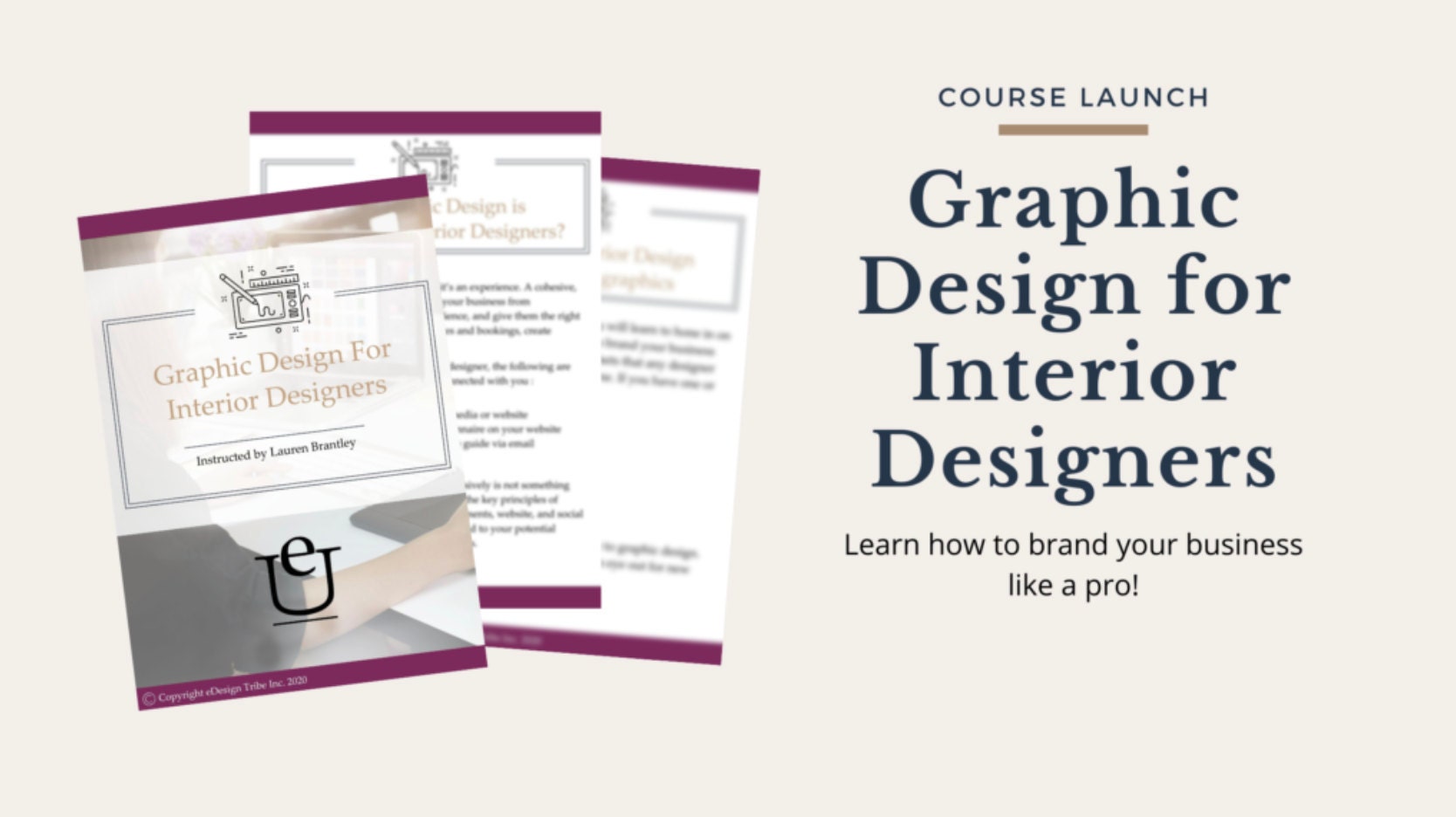 Graphic Design for Interior Designers