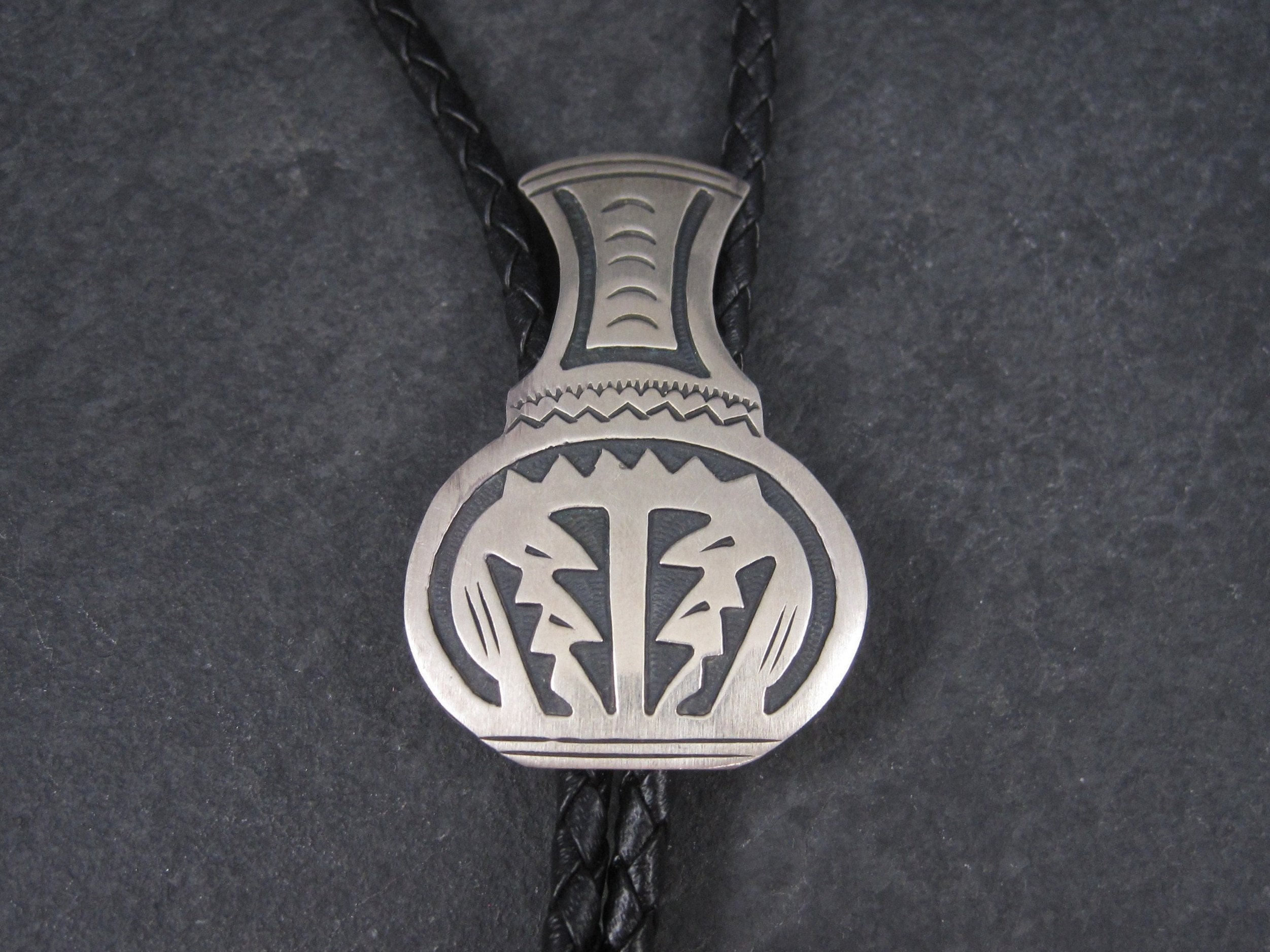Hopi Water Jar Bolo Tie from Bejeweled Emporium