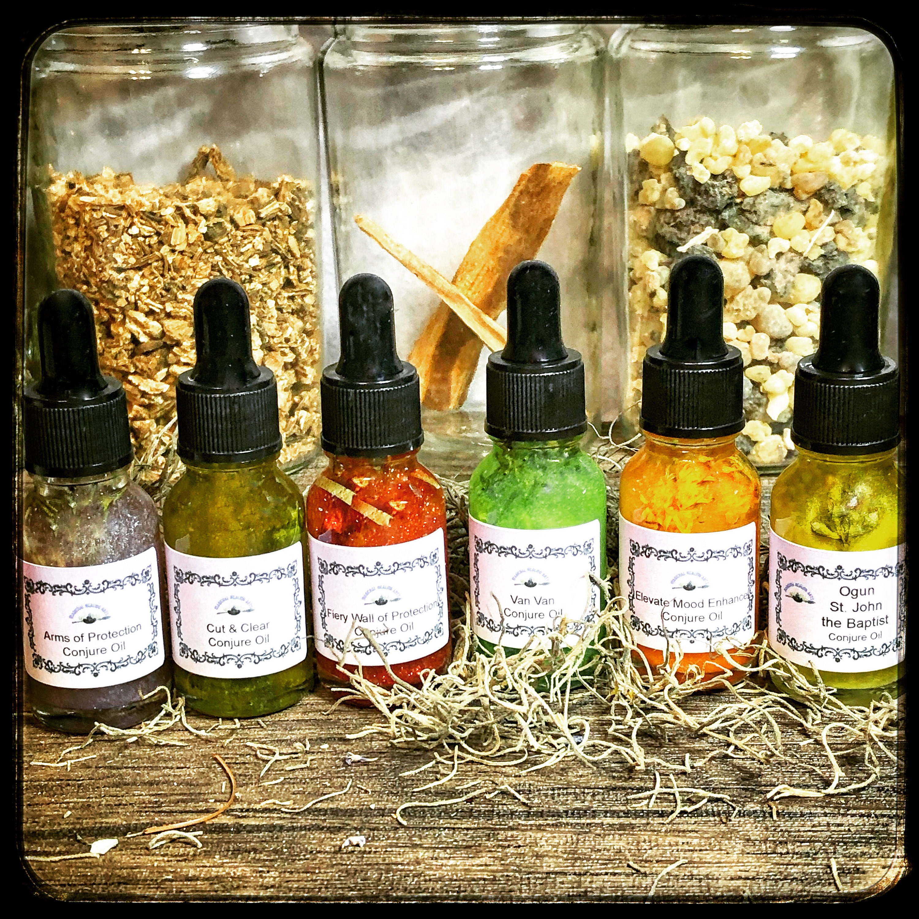 magickal healing conjure oils