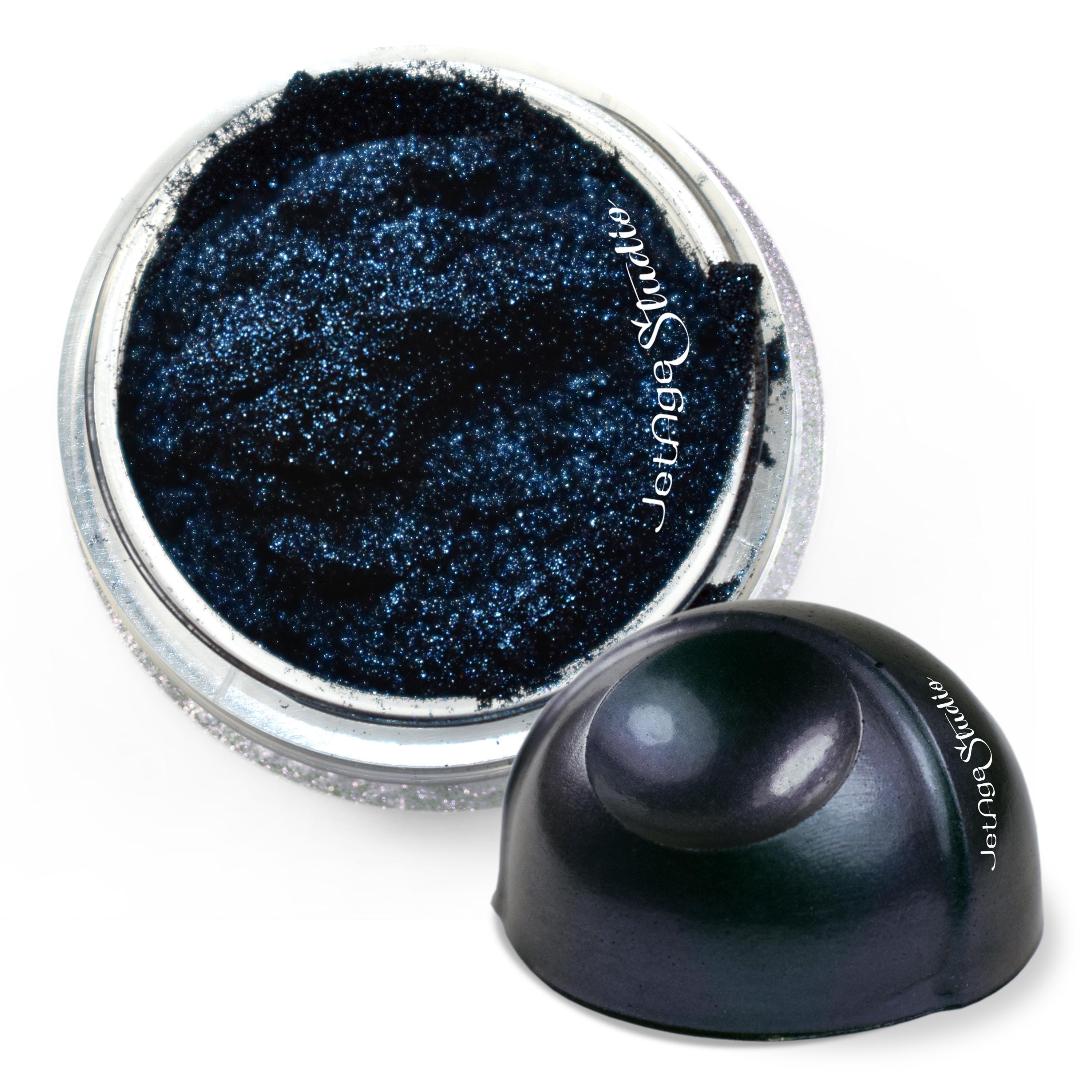 Ravens Wing Navy Black powder pigment by JetAge Studio
