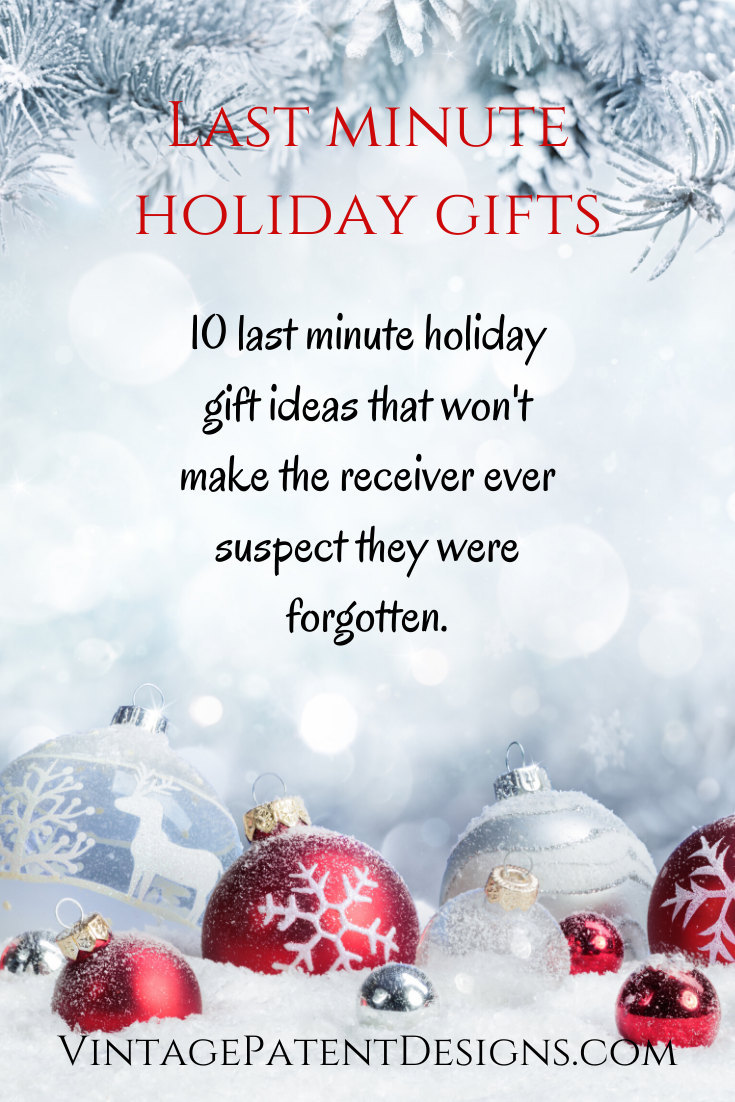10 last minute gift ideas for the holidays