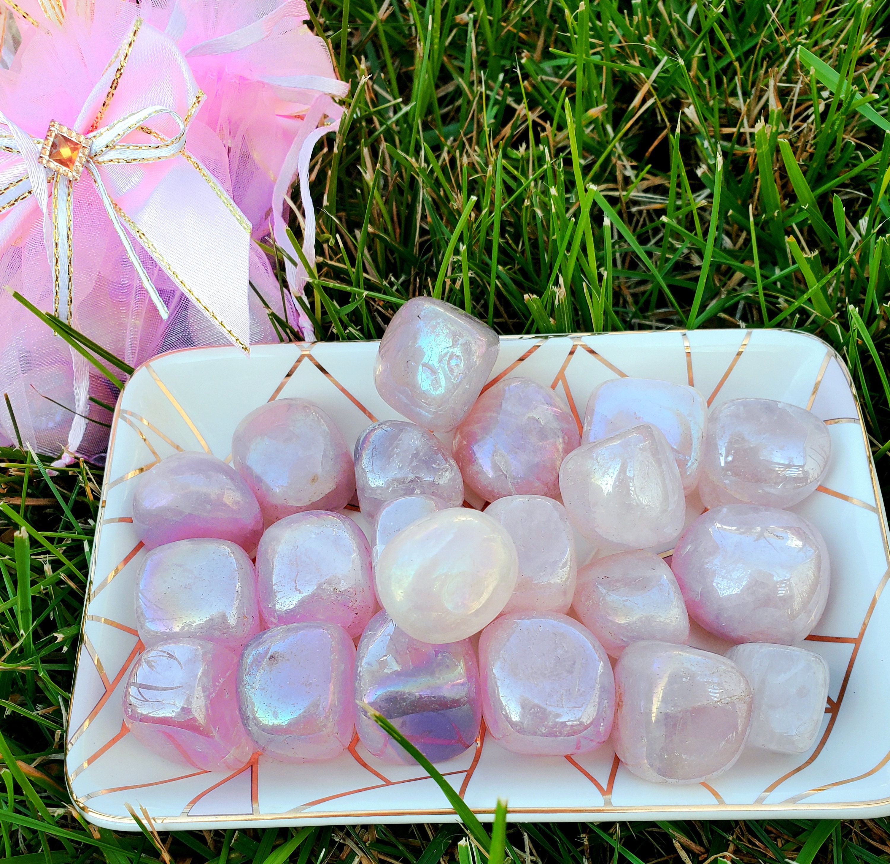 Angel Aura Rose Quartz