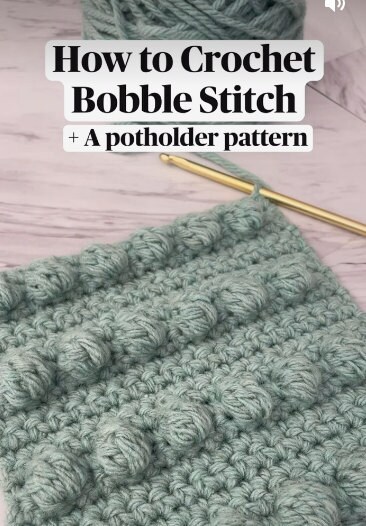 Crochet Potholder Pattern