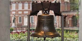 The Liberty Bell is located in the Independence Hall in Philadelphia, where the Declaration of Independence was signed.