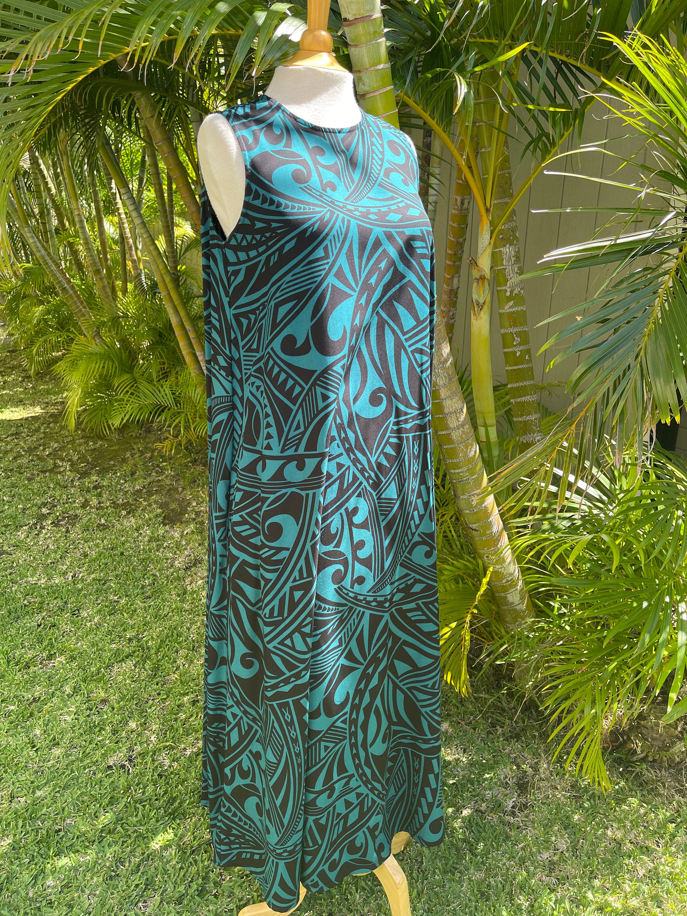 Hawaiian Rayon Dress