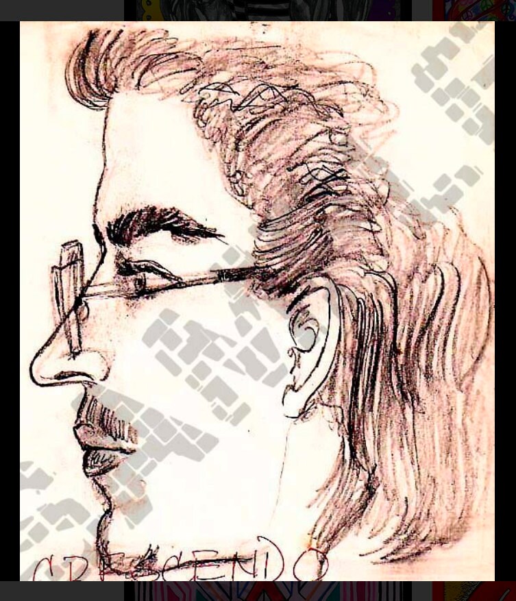Real-LIFE sketch portrait#10-June 2 1988