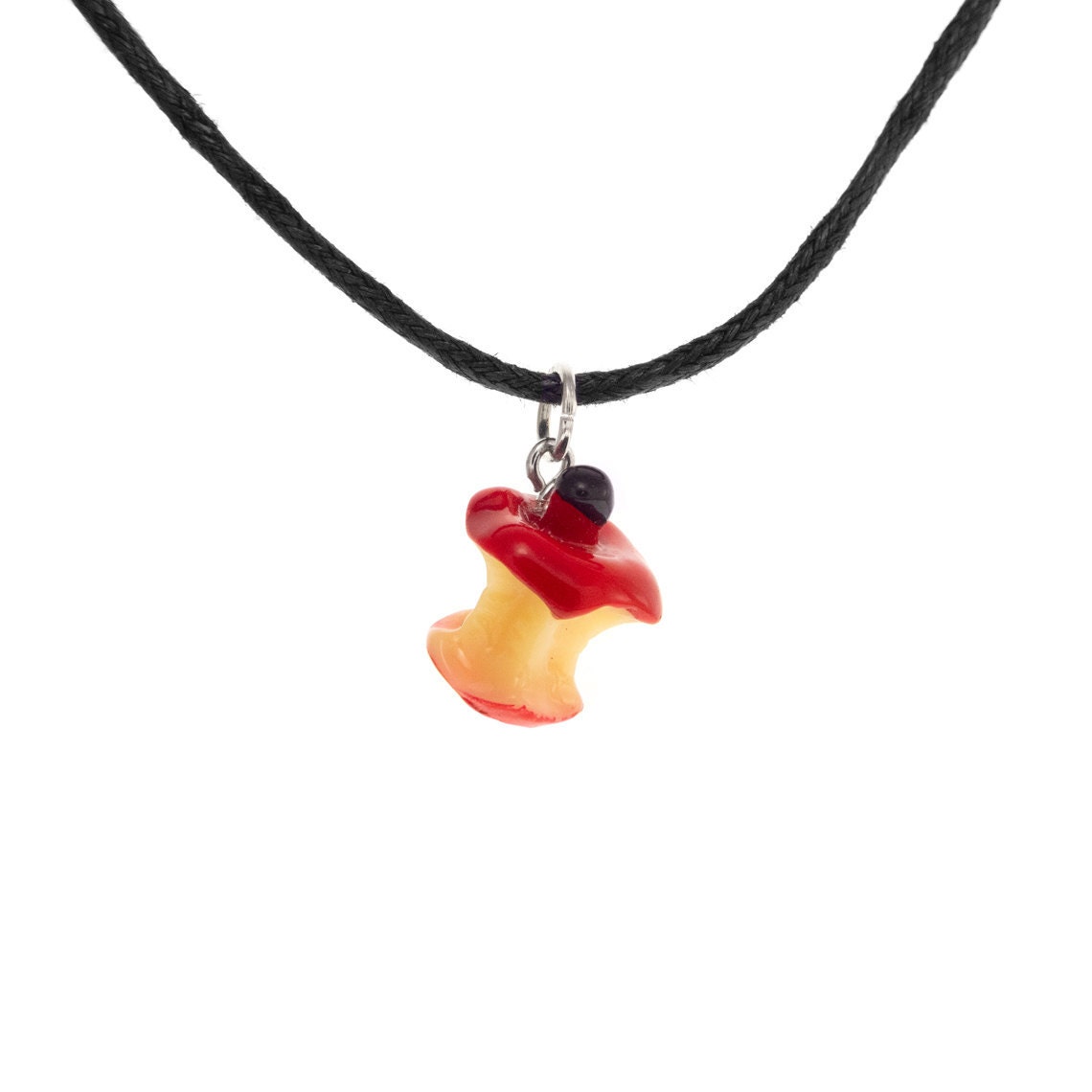 Eaten Apple Necklace. Good Presents for Vegetarians