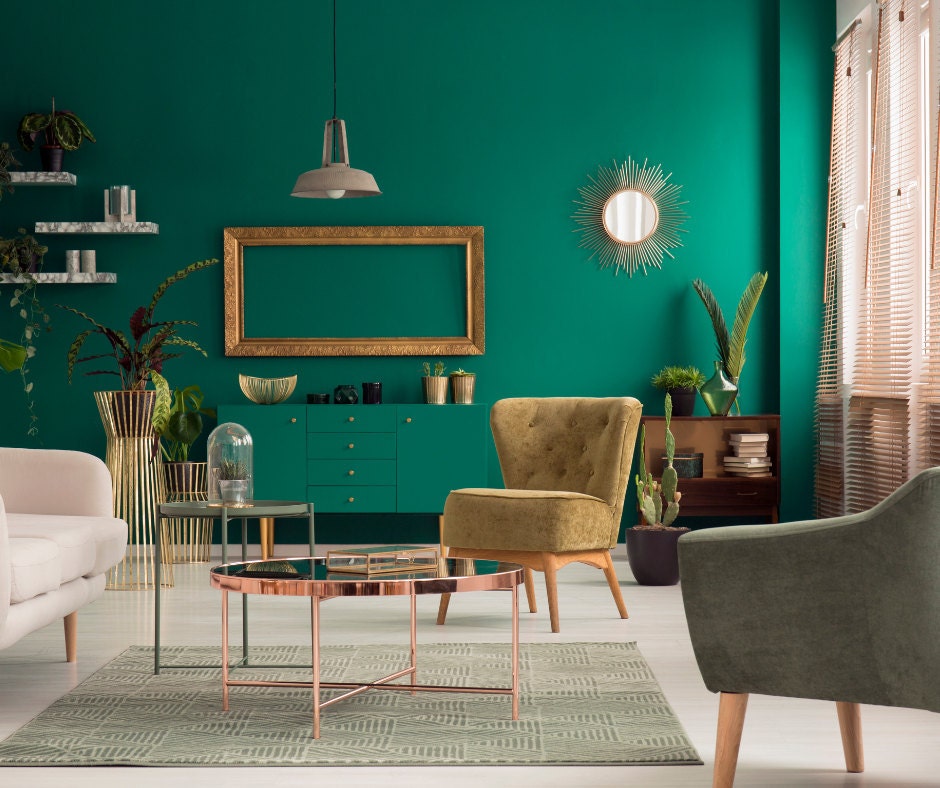 Home interior with colors - Maximiliano Curtains