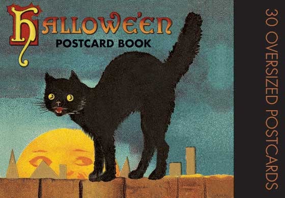 Halloween Postcard Book
