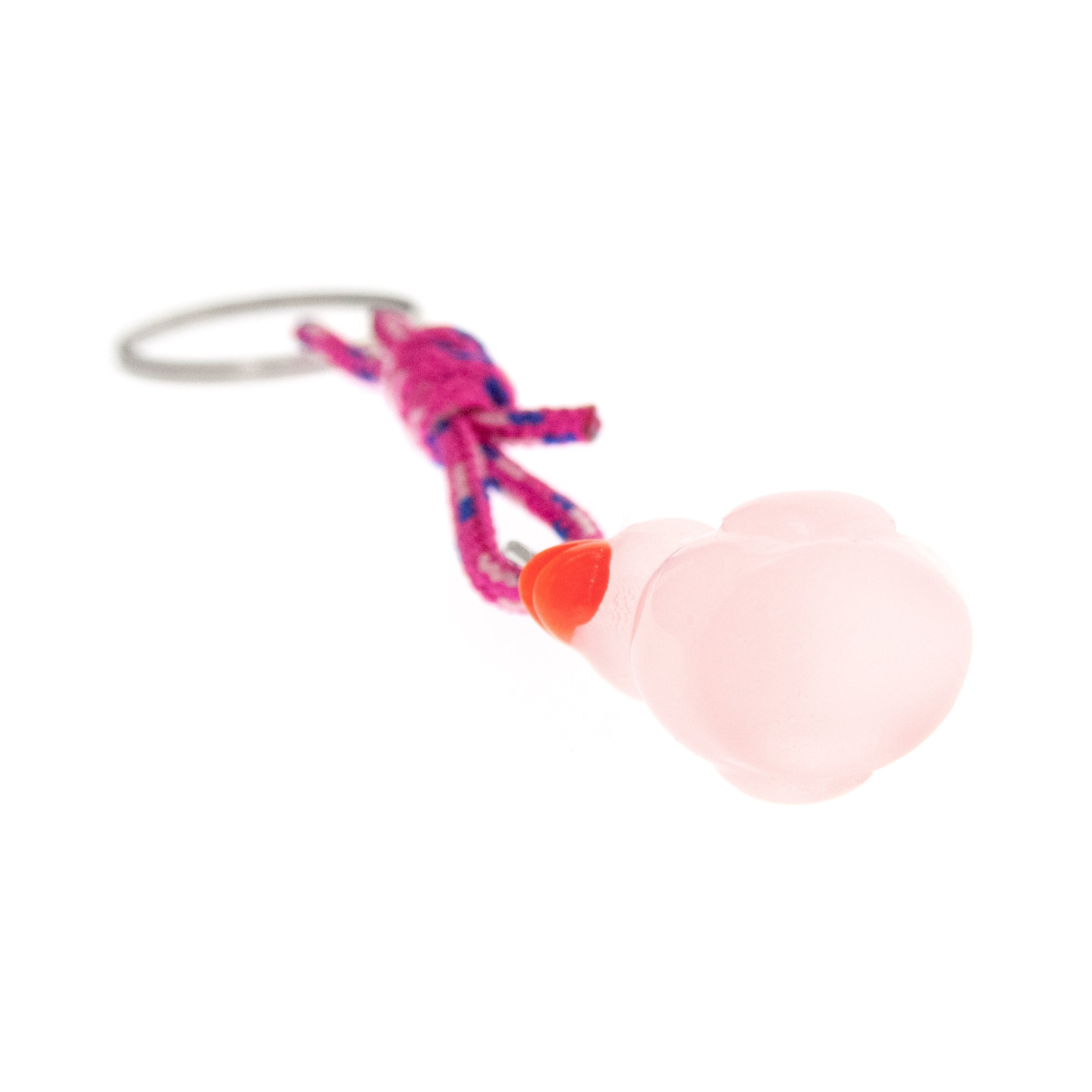 Rubber Duck Keychain Pink