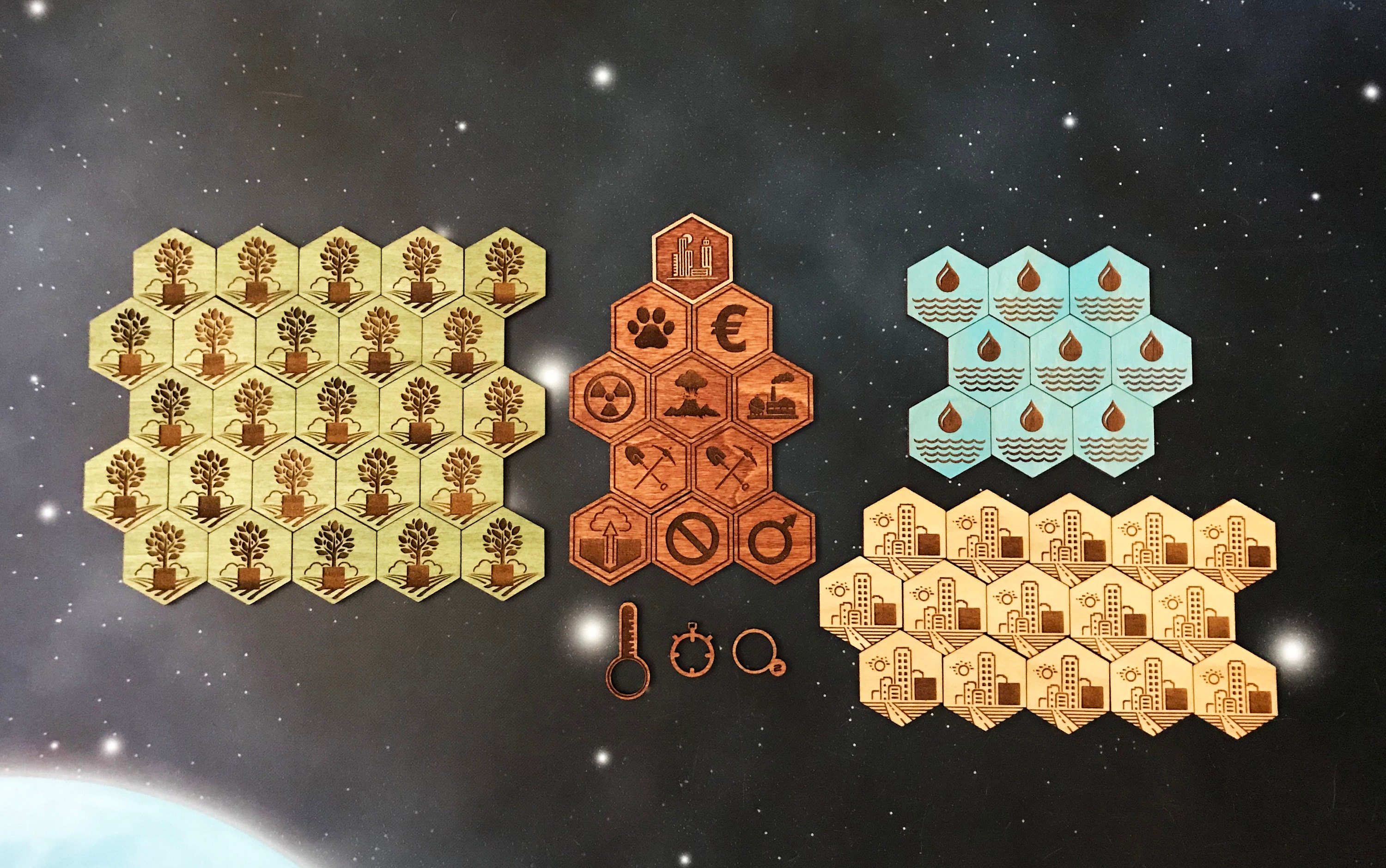 Terraforming Mars Tile Set