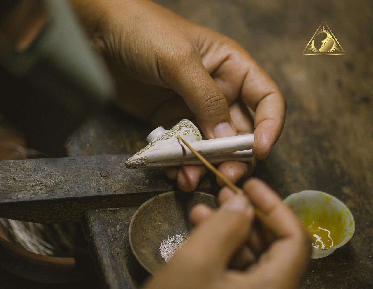 handmade kuripe ornament by Dewata Studio